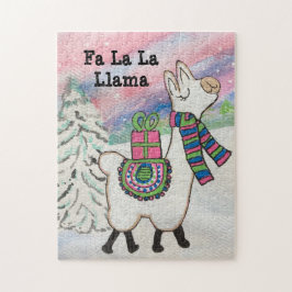 Fa La Llama Niedlich Moderne Weihnachten