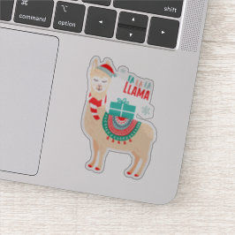 Fa La Llama | Weihnachten Aufkleber