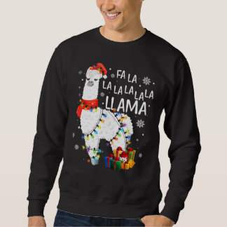 Fa La Llama Weihnachten Shirt Weihnachten