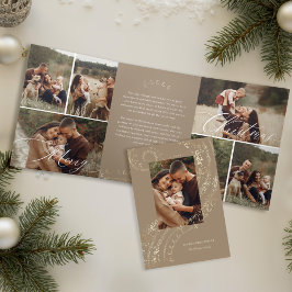 Fa La Magical Christmas Carol Foto Gallery Dreifach Gefaltete Urlaubskarte