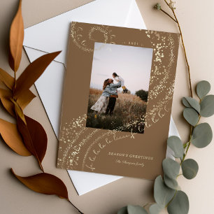 Fa La Magical Gold Weihnachtslied 1 Foto Feiertagskarte