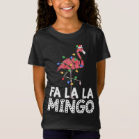 Fa La Mingo Flamingo Weihnachtsbaum Lichter Trop