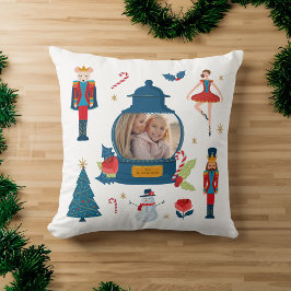 Fa La Oh What Fun Christmas Nutcracker Charaktere Kissen