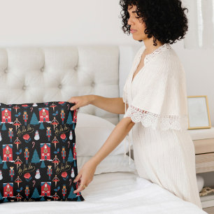 Fa La Pink Nutcracker Weihnachtsballenszene Kissen