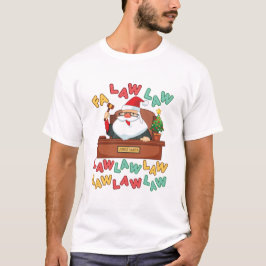 Fa Law Anwalt Weihnachtsmann T-Shirt