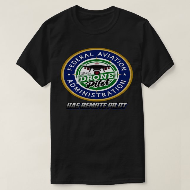 FAA Kommerziell Drone Pilot Pullover (Design vorne)