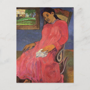 'Faaturuma (Melancholie)' - Paul Gauguin Postkarte