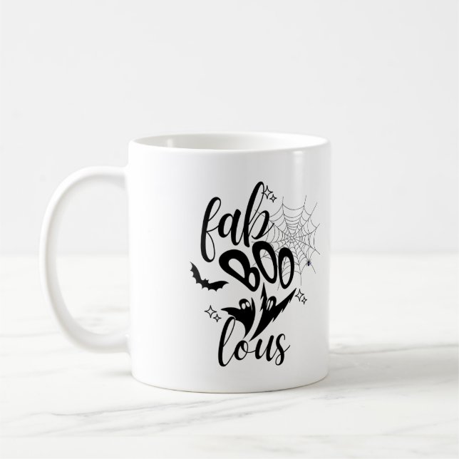 Fab-Boo-Lack Kaffeetasse (Links)