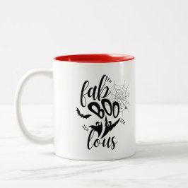 Fab-Boo-Lack Zweifarbige Tasse