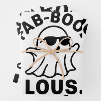 FAB-BOO-LOUS GESCHENKPAPIER SET
