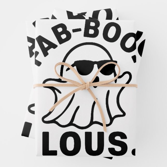 FAB-BOO-LOUS GESCHENKPAPIER SET (Beispiel)