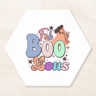 Fab Boo Lous Retro Süße Halloween T Untersetzer