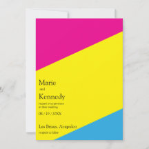 Fab Bright Summer Colors Digital Wedding