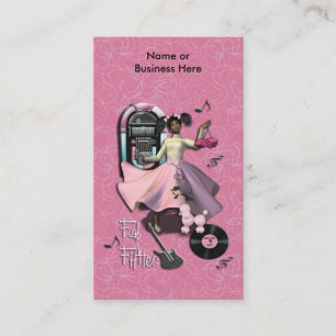 Fab Fifties Visitenkarte