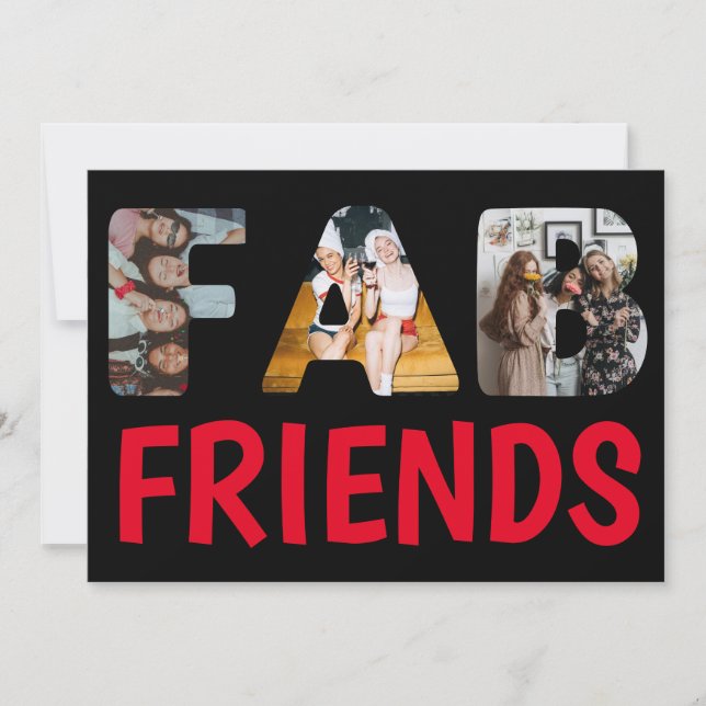 Fab Friends Girl's Gang REUNION 3 Carte photo (Devant)
