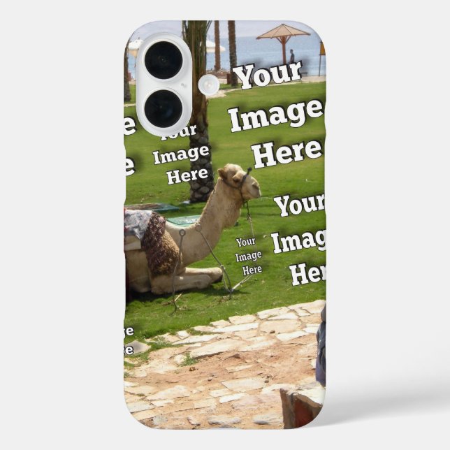 Fab Fun Vacation Erstellen Sie Ihre eigenen iPhone 16 Hülle (Rückseite)