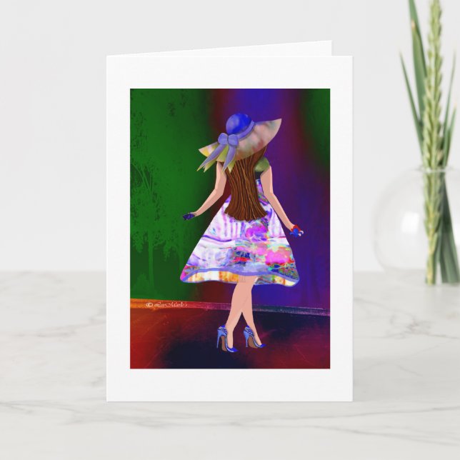 Fab LeeMarie's kreatives Design Karte (Vorderseite)