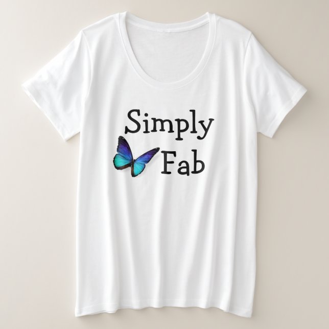 Fab Simplement Femme Plus Taille (Design devant)