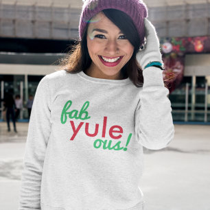 Fab Weihnachten Ous   Fabulous Christmas Stylish F Sweatshirt
