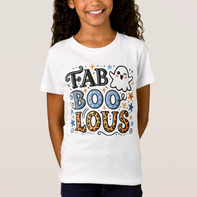 FabBOOlous - Geister mit Glam T-Shirt (Vorderseite)