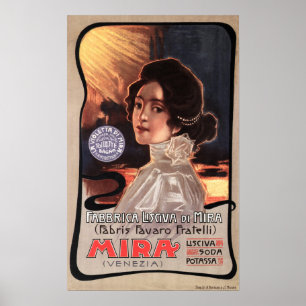 Fabbrica Lisciva Mira Soap Italien Wäschetrockner Poster