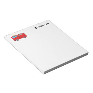 Fabelfeuerwagen Notizblock