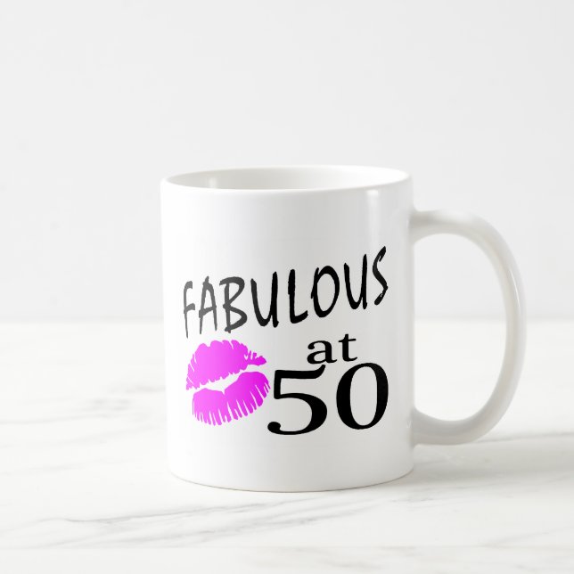 Fabelhaft bei 50 kaffeetasse (Rechts)
