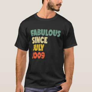 Fabelhaft Seit Juli 1975 Boy Girl Man Frau Birthd T-Shirt