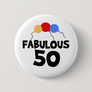 Fabelhafte 50 button