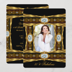 Fabelhafte 50 Elegante Diamant Edelstein Gold Schw Einladung