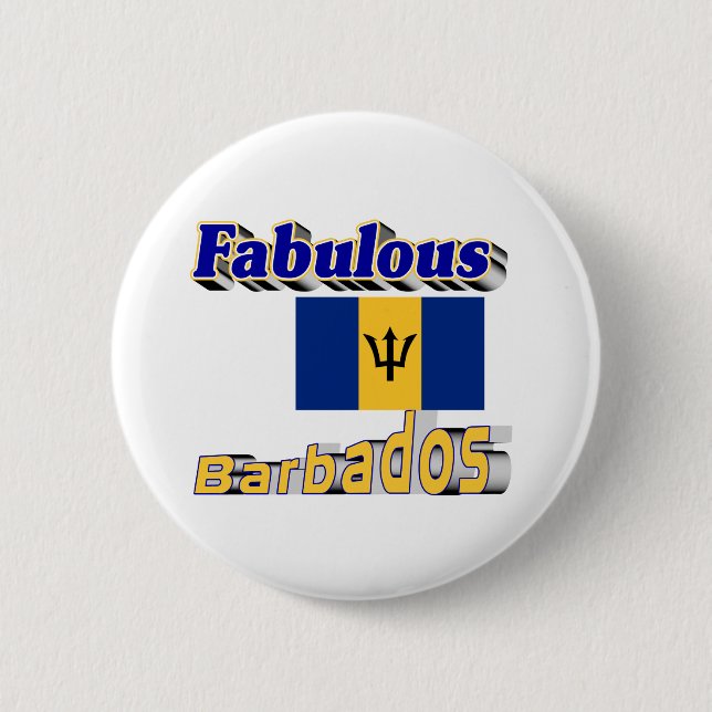 fabelhafte Barbados Button (Vorderseite)