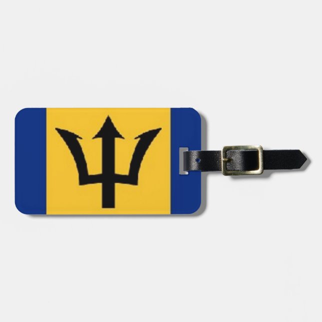 fabelhafte Barbados Gepäckanhänger (Vorderseite horizontal)
