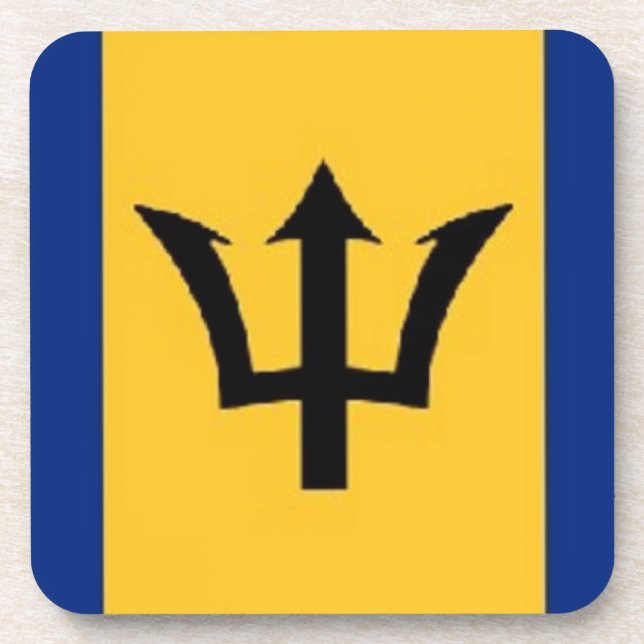 fabelhafte Barbados Getränkeuntersetzer (Vorderseite)