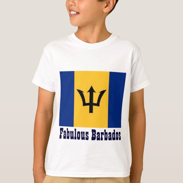 fabelhafte Barbados-Kinder T-Shirt (Vorderseite)