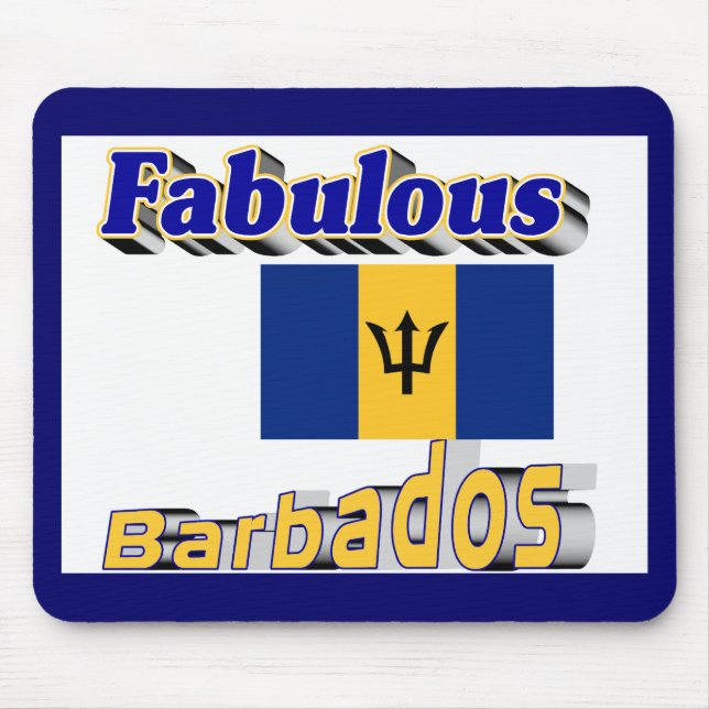 fabelhafte Barbados Mousepad (Vorne)