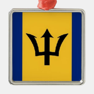 fabelhafte Barbados Ornament Aus Metall