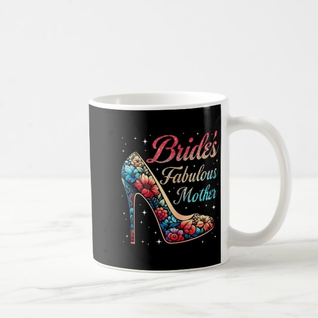 Fabelhafte Braut Blumen Hochzeit der Mutter Kaffeetasse (Rechts)