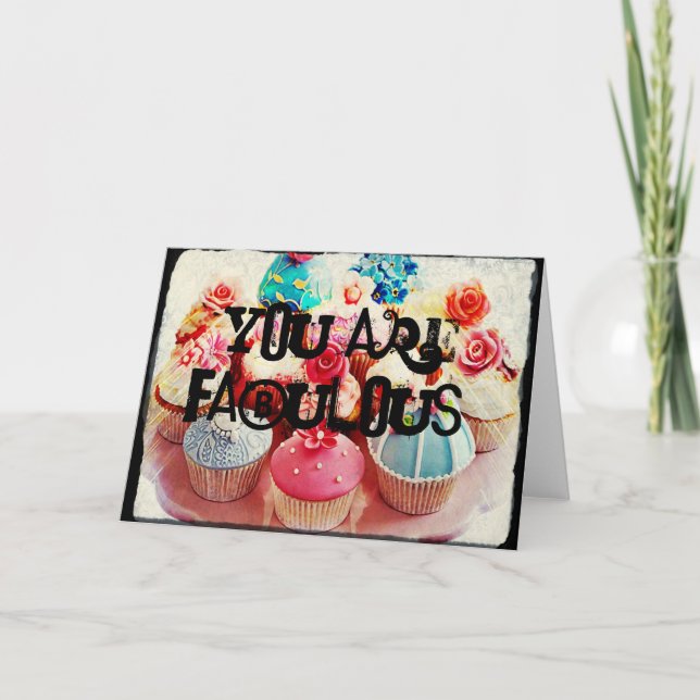 Fabelhafte Grußkarte Karte (Vorderseite)
