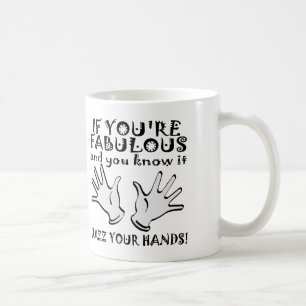 Fabelhafte Jazz Hände Lustiger Becher oder Reisebe Kaffeetasse