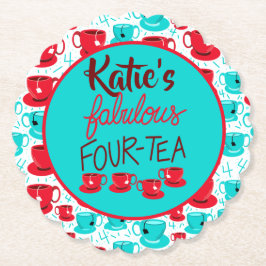 Fabelhafte vierzig Geburtstagsparty-Untersetzer Untersetzer