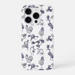 Fabelhafte Vögel iPhone 16 Pro Hülle