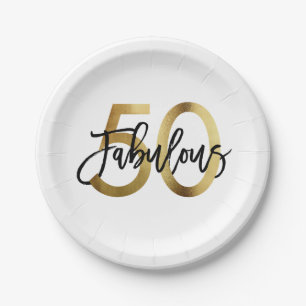 Fabelhafter 50. moderner eleganter pappteller