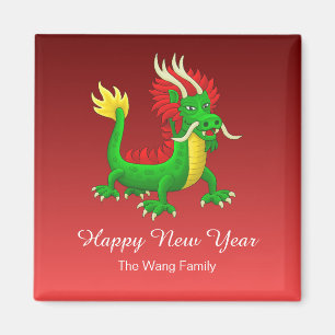 Fabelhafter chinesischer Drache Magnet