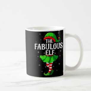 Fabelhafter Elf Weihnachten Mädchen Frauen Elf Tru Kaffeetasse