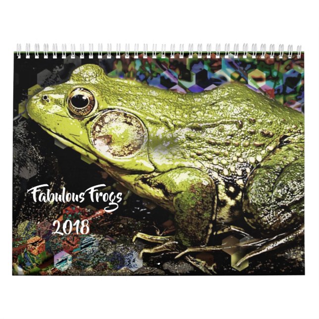 FABELHAFTER Kalender der FRÖSCHE 2018 (Titelbild)