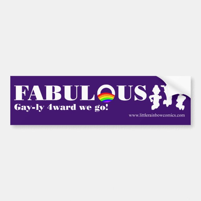 Fabelhaftes 4Ward: LRC Autoaufkleber (Vorne)