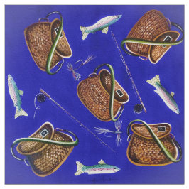 Fabelhaftes Fischen-Gewebe Stoff