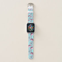 Fabelhaftes Flamingo-Apple-Uhrenarmband