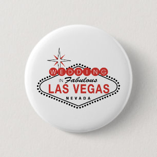Fabelhaftes Las Vegas, welches die Schablone Button