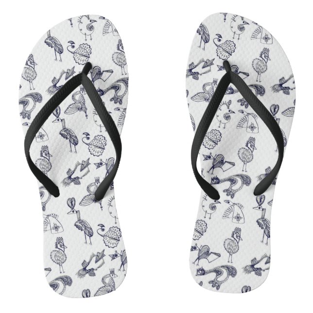 Fabelvögel Flip Flops (Fußbett)
